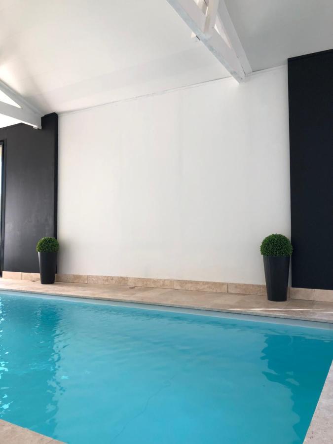 Chateau Bernon Maison D Hotes - Piscine Et Spa Queyrac Exteriör bild