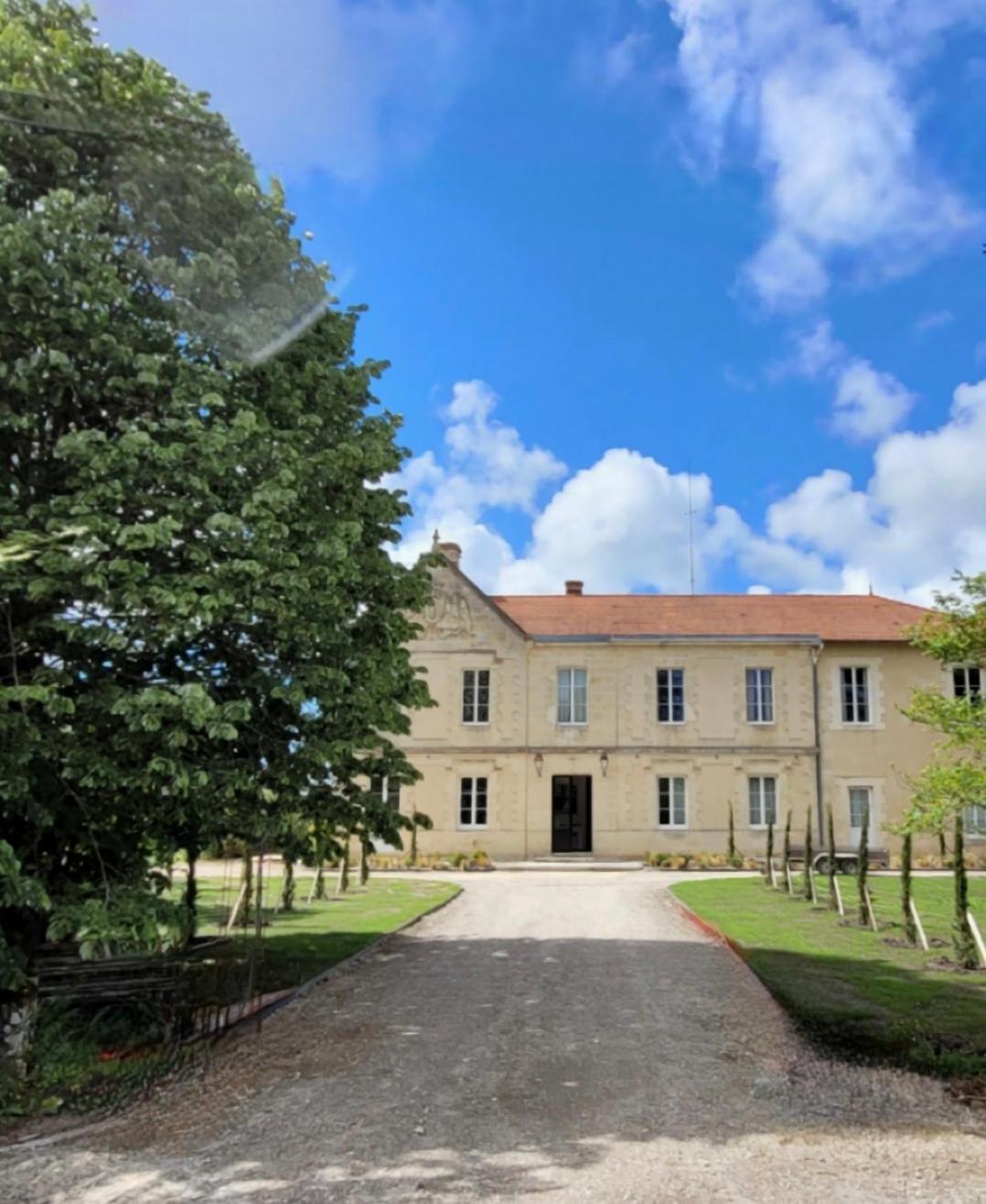 Chateau Bernon Maison D Hotes - Piscine Et Spa Queyrac Exteriör bild